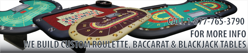 Custom Casino Tables Custom Casino Tables