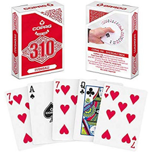 COPAG MAGIC SERIES - 310 Svengali Trick Playing Card Deck Paper Single Deck RED