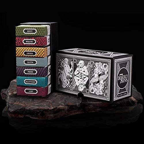 7 Deadly Sins Playing Cards