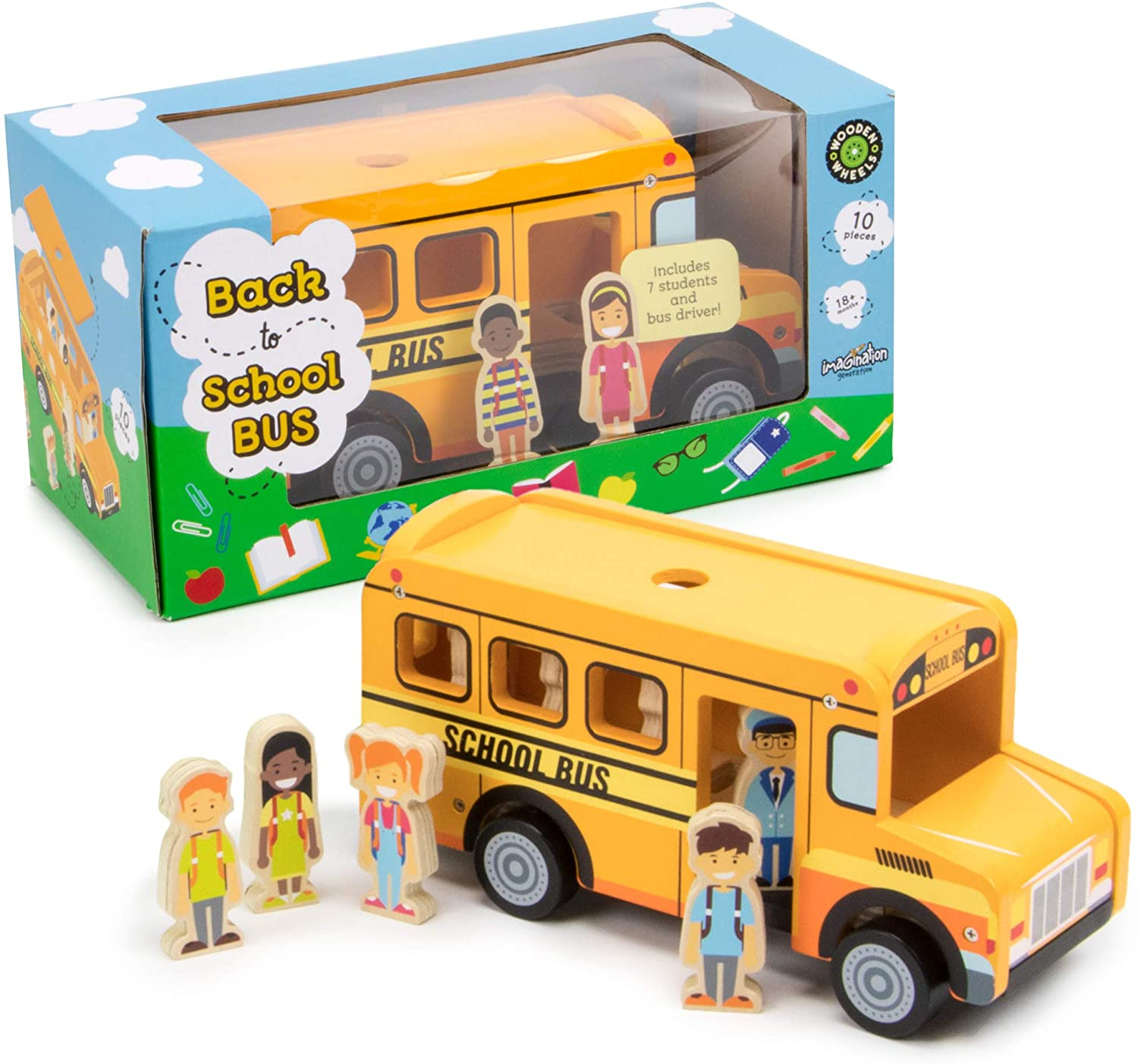 Back to School Bus Toy