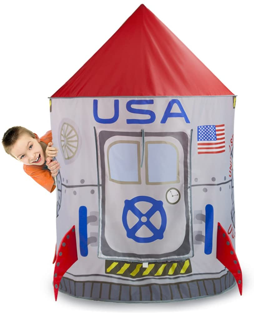 Space Adventure Roarin' Rocket Play Tent