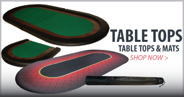 Poker Table Tops and Mats