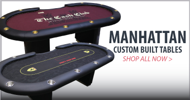 Manhattan custom poker table