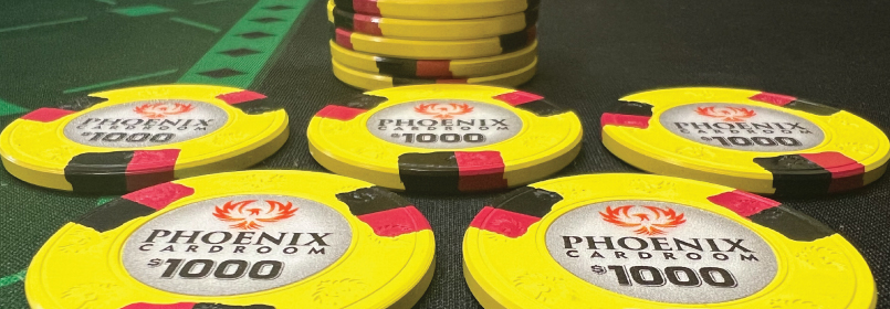 Phoenix Cardroom Clay Poker Chips