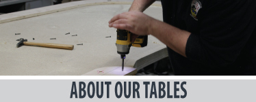 About our custom poker tables